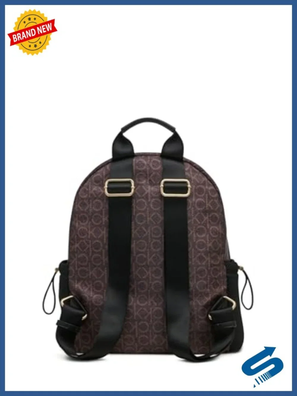 Organizational Backpack with Nylon and Multiple Pockets